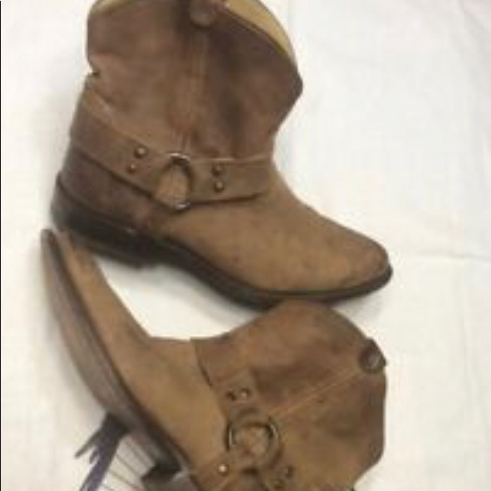Frye 76682 Wyatt Short Harness Boot